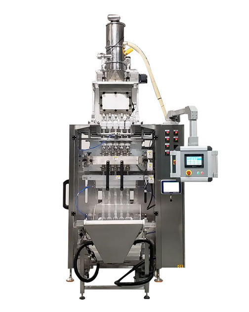 Машина многоручьевой упаковки в саше вертикального типа