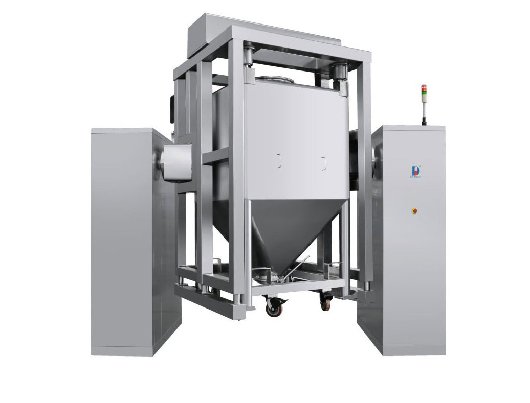 Двухколонный биновый смеситель