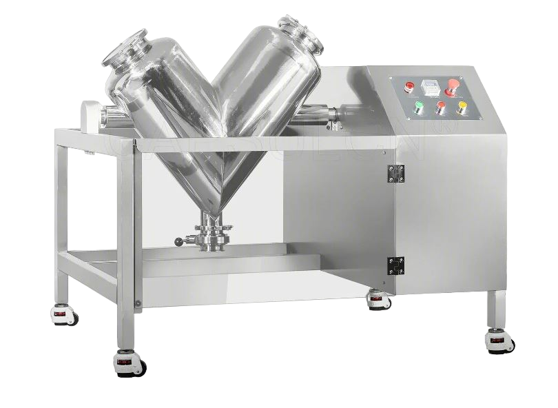 Смеситель V-образный с защитными ограждениями