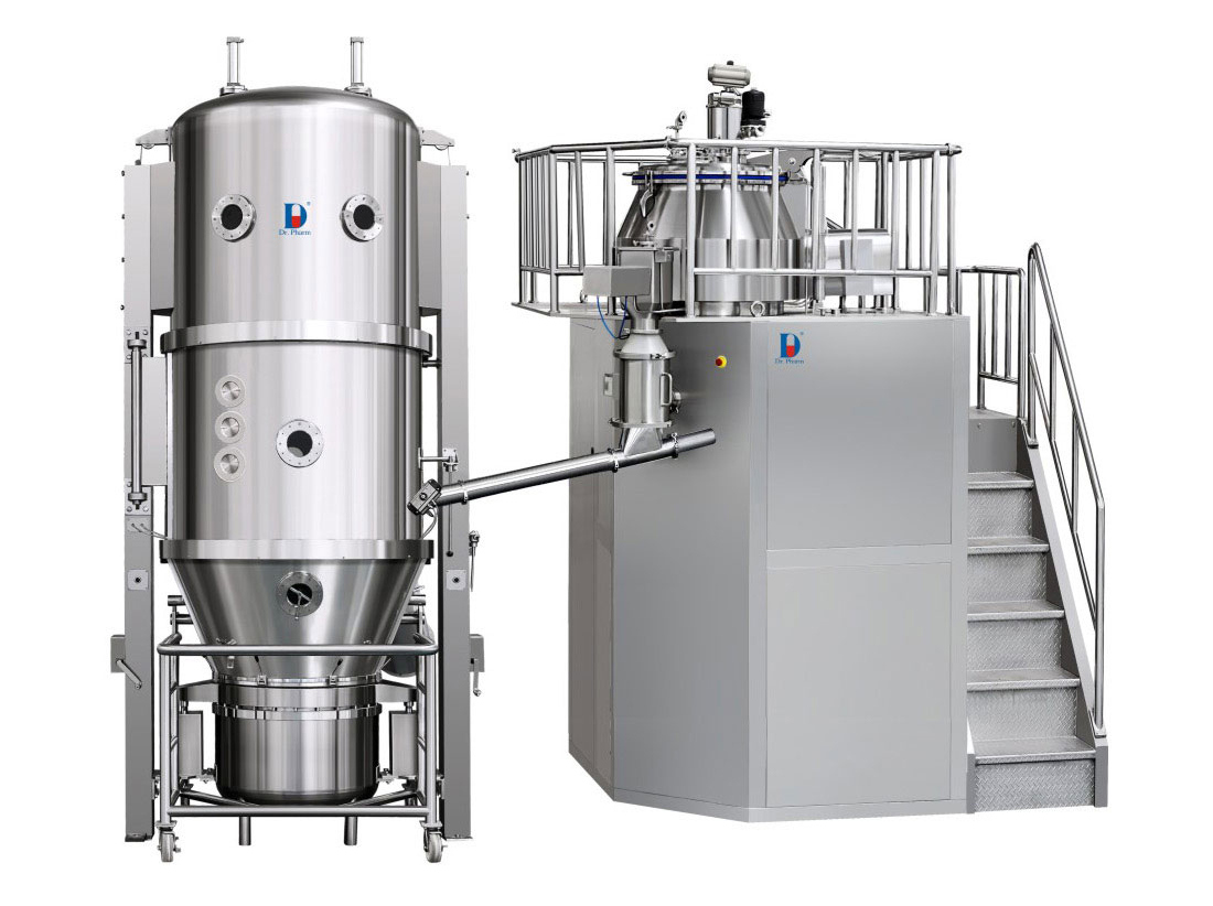 Сушилка-гранулятор с псеводоожиженным слоем